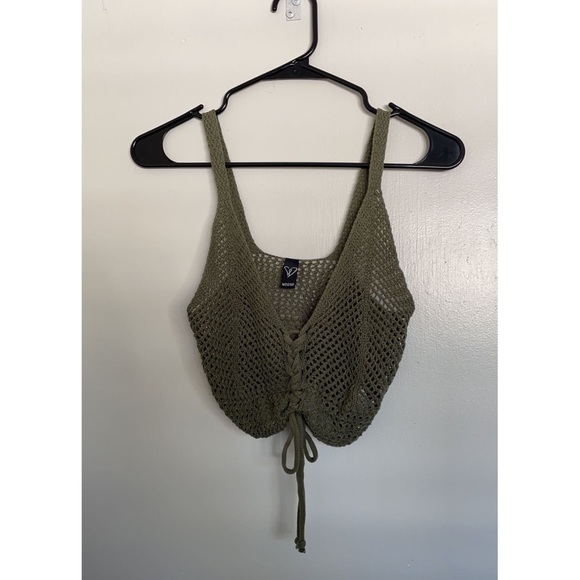 Windsor bathing suit coverup crop top. - Picture 1 of 6